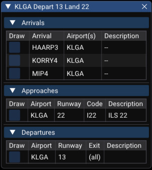 approach list
